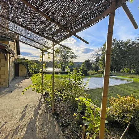 Maison En Pierres Avec Piscine Privee En Bord De Dordogne - Fr-1-824-2 بيت للعطل Trémolat