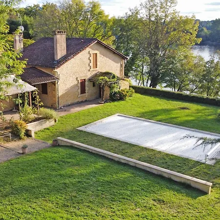Maison En Pierres Avec Piscine Privee En Bord De Dordogne - Fr-1-824-2 Holiday home