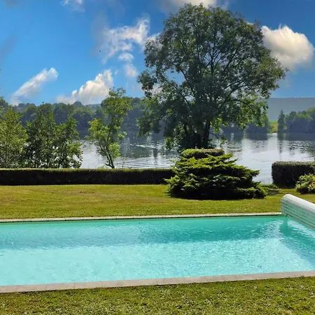 Maison En Pierres Avec Piscine Privee En Bord De Dordogne - Fr-1-824-2 *