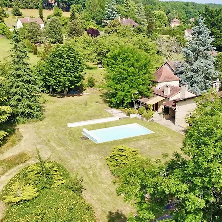 بيت للعطل Maison En Pierres Avec Piscine Privee En Bord De Dordogne - Fr-1-824-2