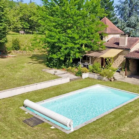Maison En Pierres Avec Piscine Privee En Bord De Dordogne - Fr-1-824-2