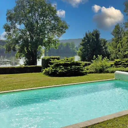 Charmante Maison En Pierres Au Bord De La Dordogne, Ideale Pour 4 Personnes - Fr-1-824-2 度假居 *