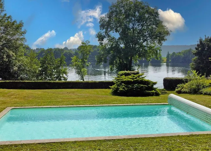 Charmante Maison En Pierres Au Bord De La Dordogne, Ideale Pour 4 Personnes - Fr-1-824-2 *